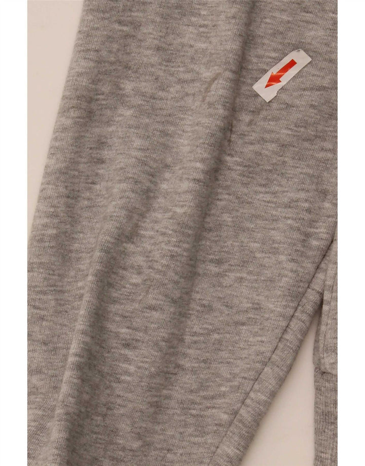 Marks & Spencer Dame Sweatshirt Jumper UK 14 Stor Grå Bomuld