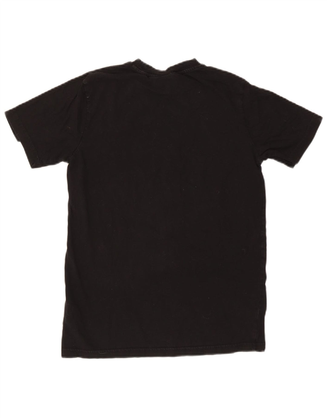 FILA T-shirt top til kvinder UK 6 XS Sort bomuld