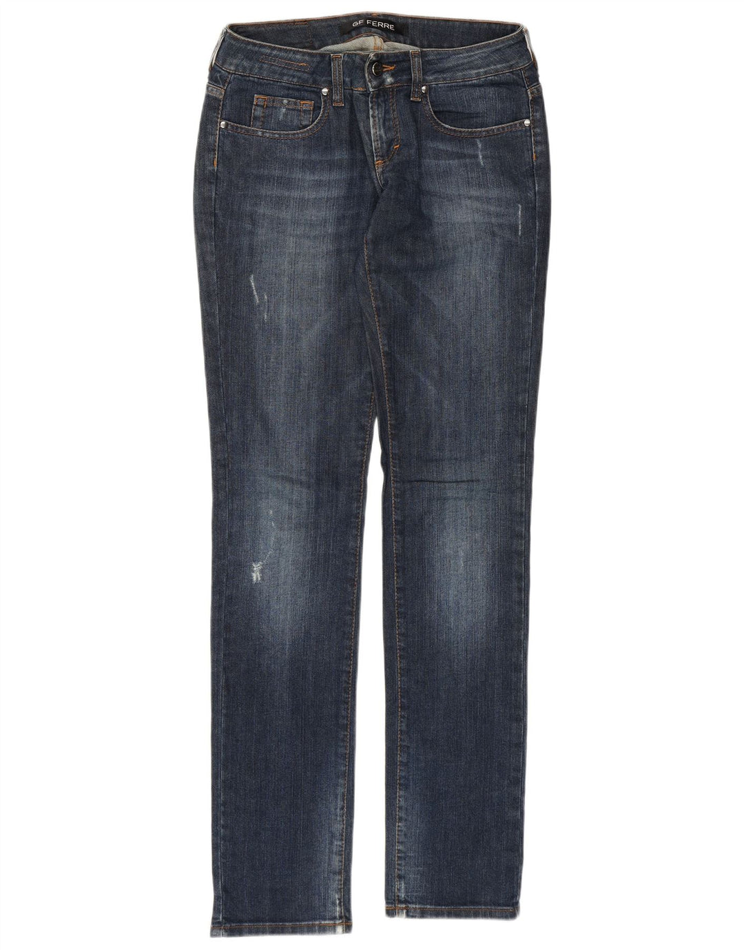 GF Ferre Dame Slim Jeans med lav talje W30 L33 Blå