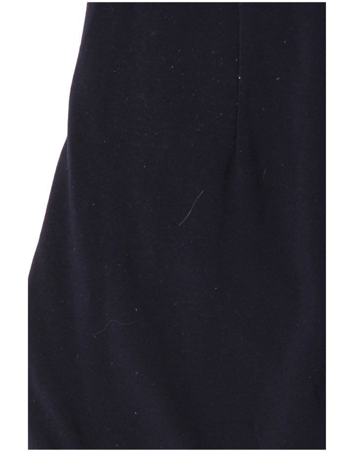 Ralph Lauren Womens Sheath Dress US 6 Medium Navy Blue Polyester