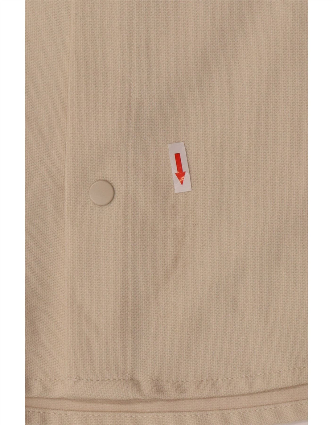 Zara Kortærmet Herreskjorte Lille Beige Polyester
