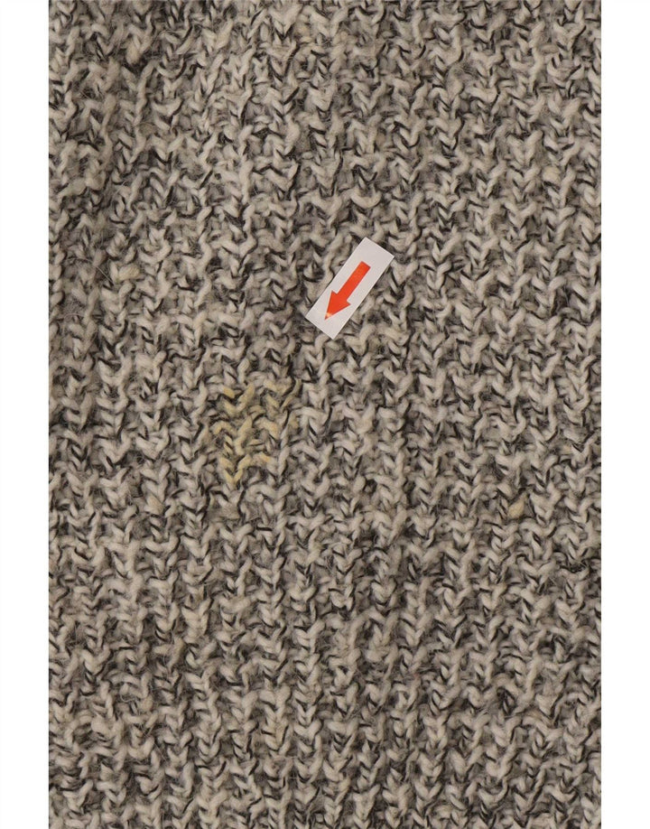 Lee Herre Boat Neck Jumper Sweater XL Grå Flecked