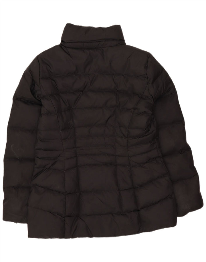 Calvin Klein polstret jakke til kvinder UK 10 Lille sort polyester