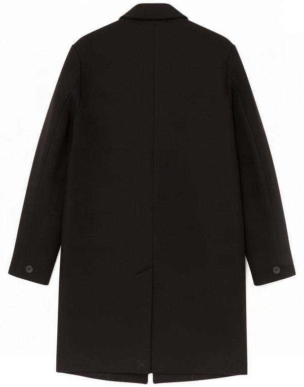 Zara Overfrakke til mænd UK 34 XS Sort Polyester
