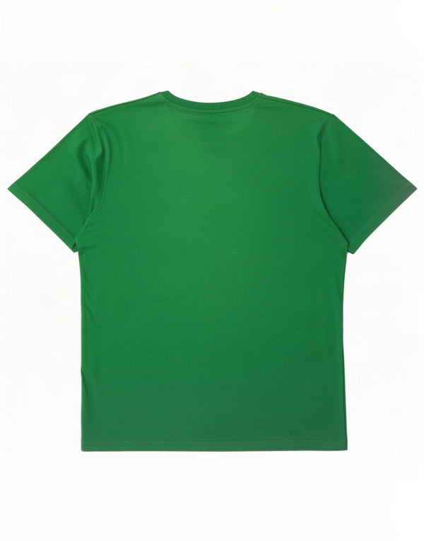 Adidas Mens Graphic T-Shirt Top XL Green Cotton