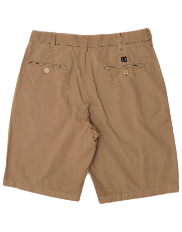 Marks & Spencer Herre Blue Harbor Chino Shorts W32 Medium Beige Bomuld