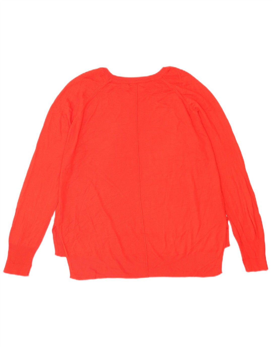 Zara Dame Boat Neck Jumper Sweater UK 14 Medium Red