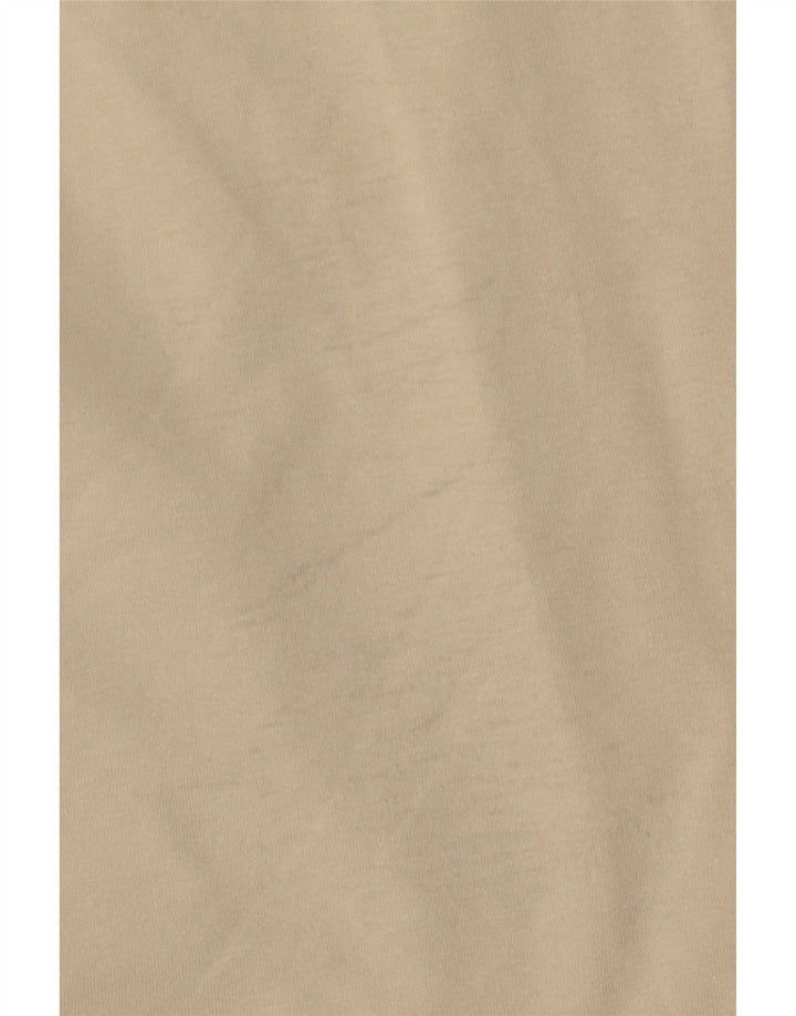 Richmond Herre Grafisk Top Langærmet Medium Beige Bomuld