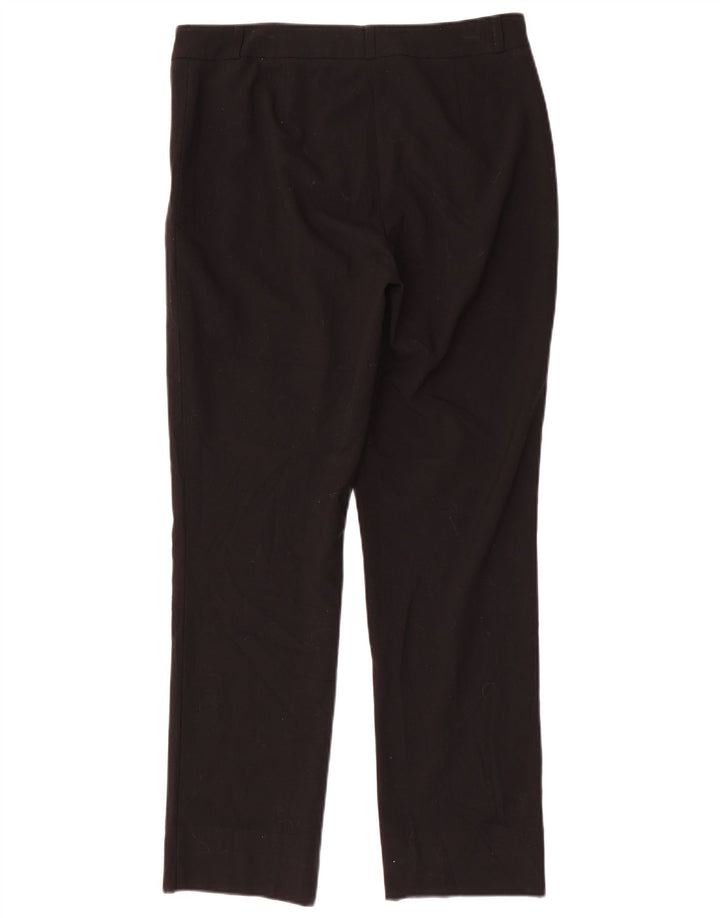 Marks & Spencer Dame Moderne Slim Suit Bukser UK 12 Medium W32 L29 Sort