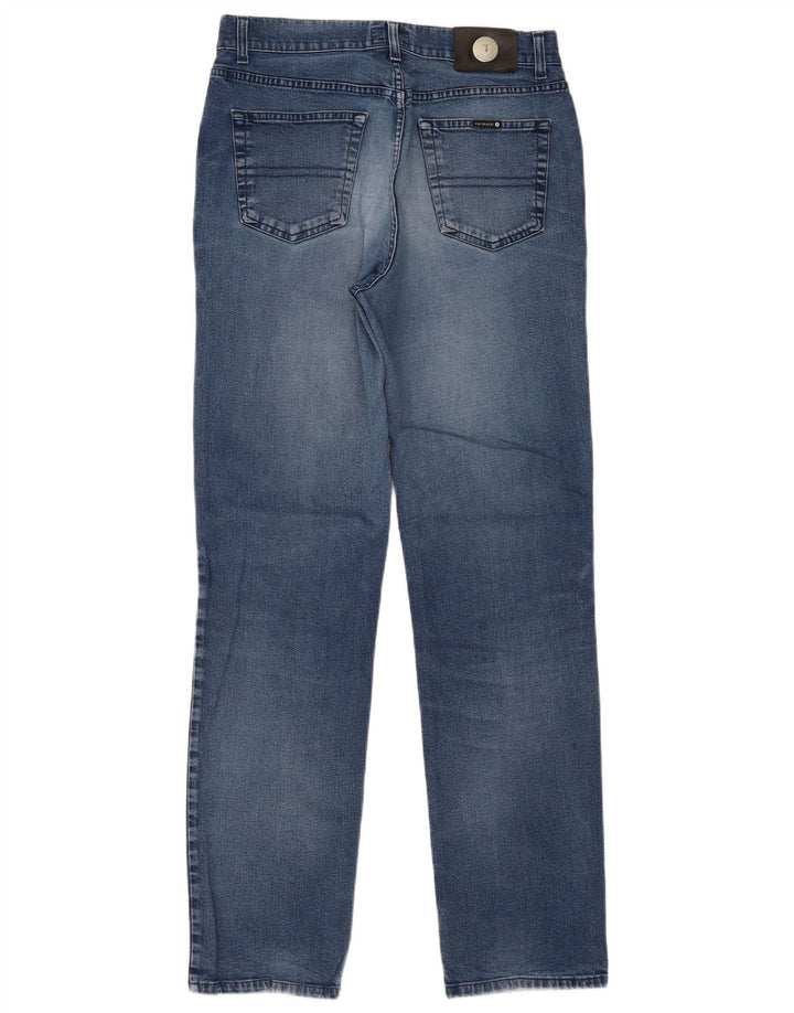 TRUSSARDI Straight jeans til mænd W33 L33 blå bomuld
