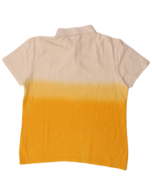 Puma herre poloshirt Medium White Colourblock Bomuld