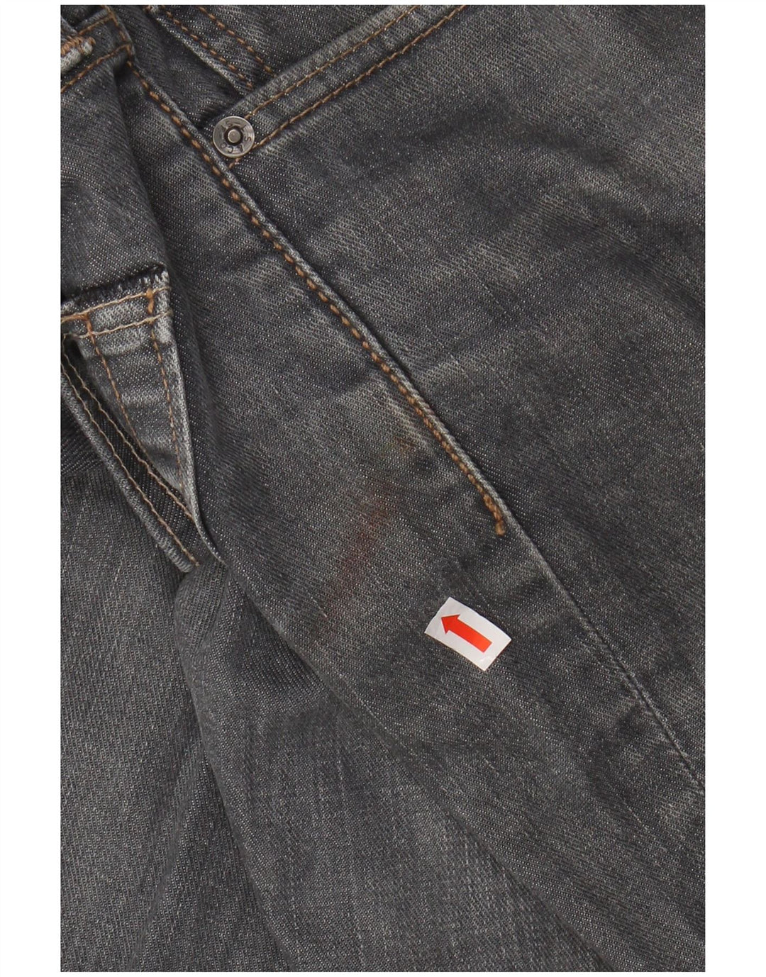 LEVI'S Herre 511 Slim Jeans W32 L32 Grå Bomuld