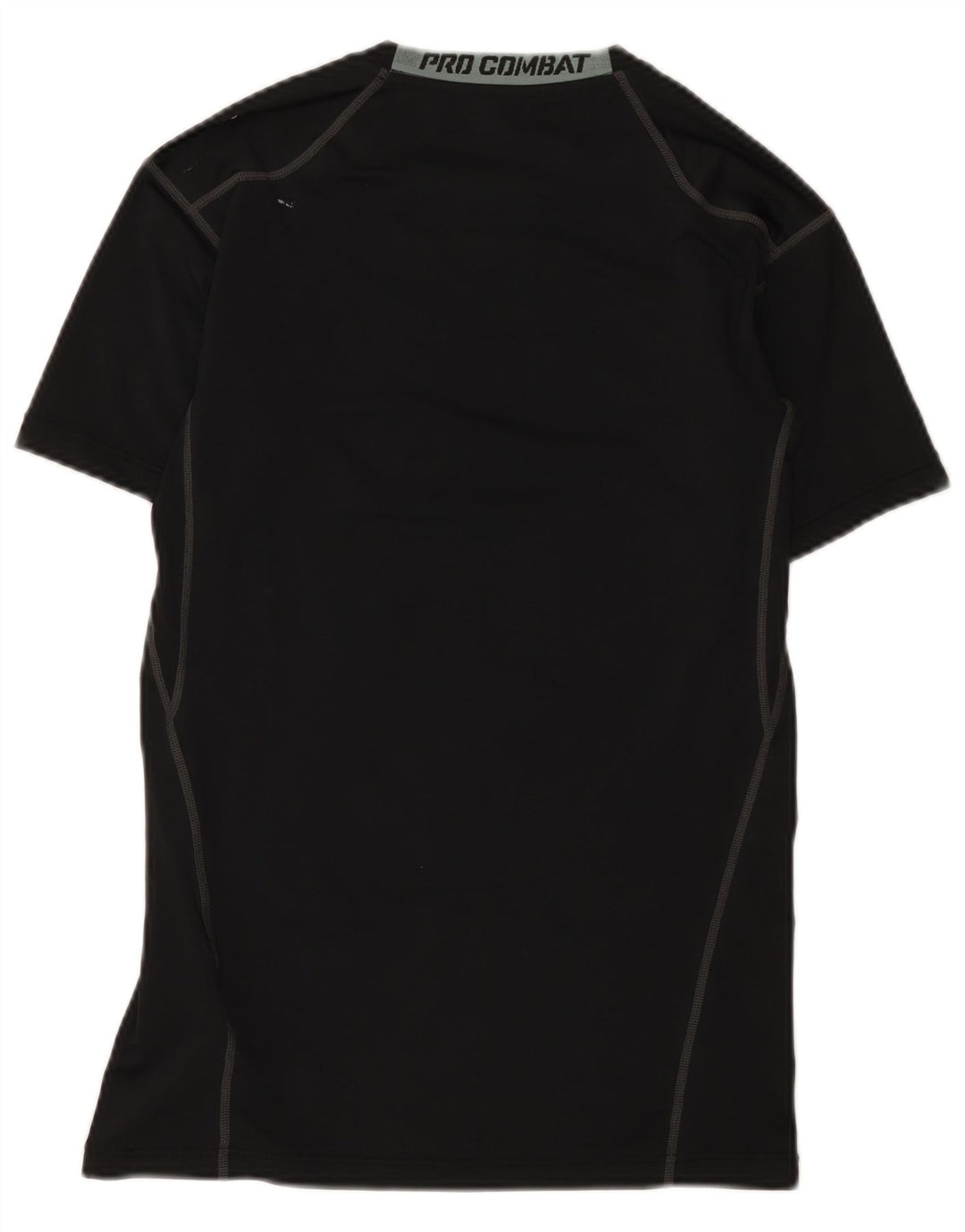 Nike Dame Dri Fit Grafisk T-Shirt Top UK 16 Stor Sort Polyester