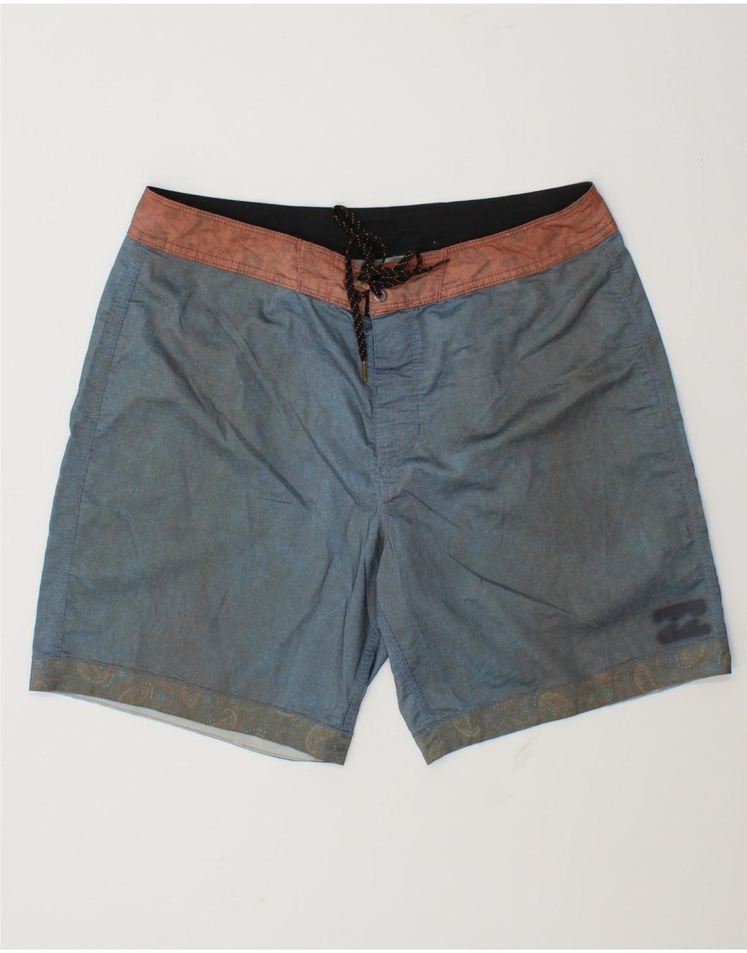 Billabong Badeshorts til mænd mellemblå bomuld