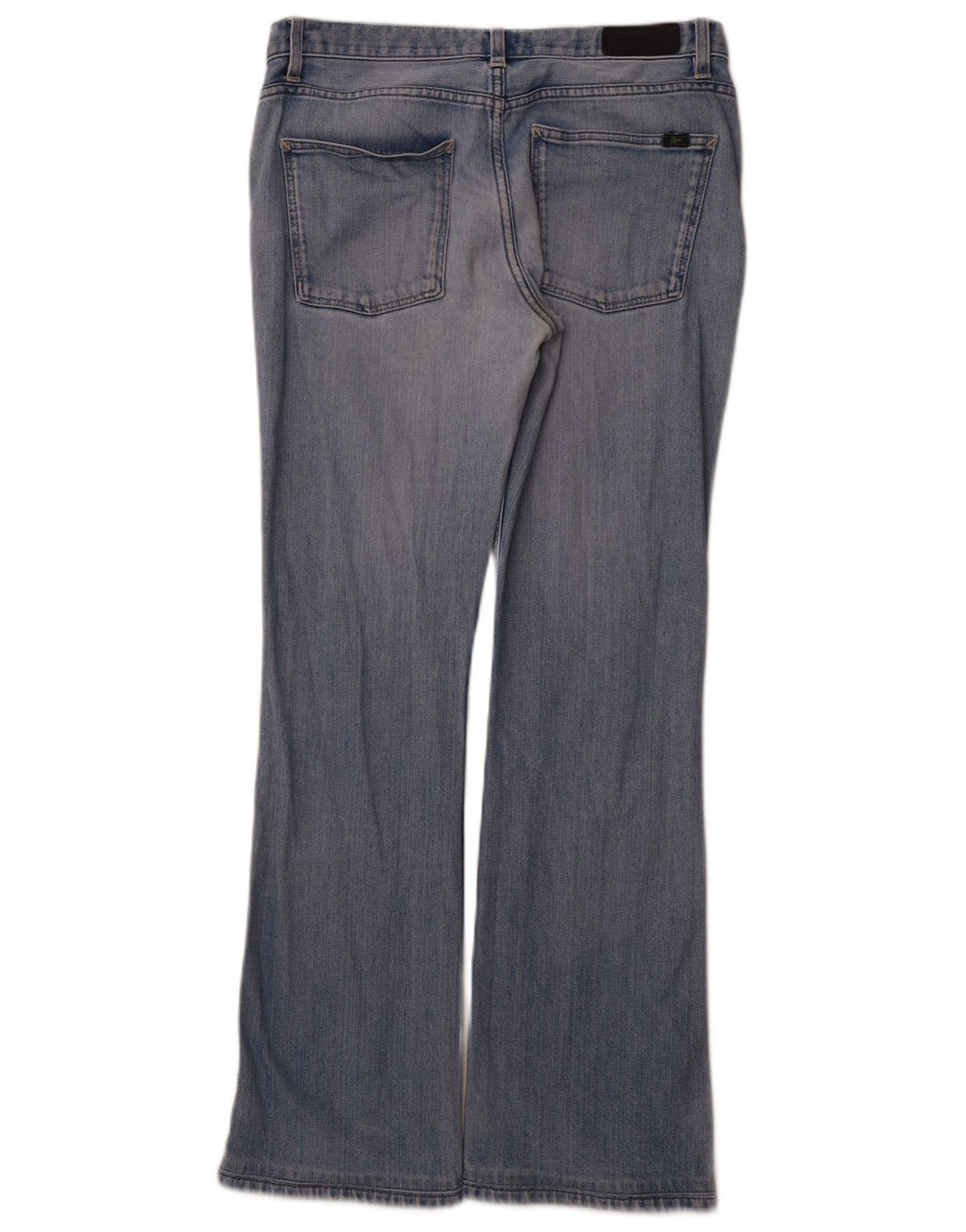 LACOSTE Womens Bootcut Jeans W31 L30 Blue Cotton