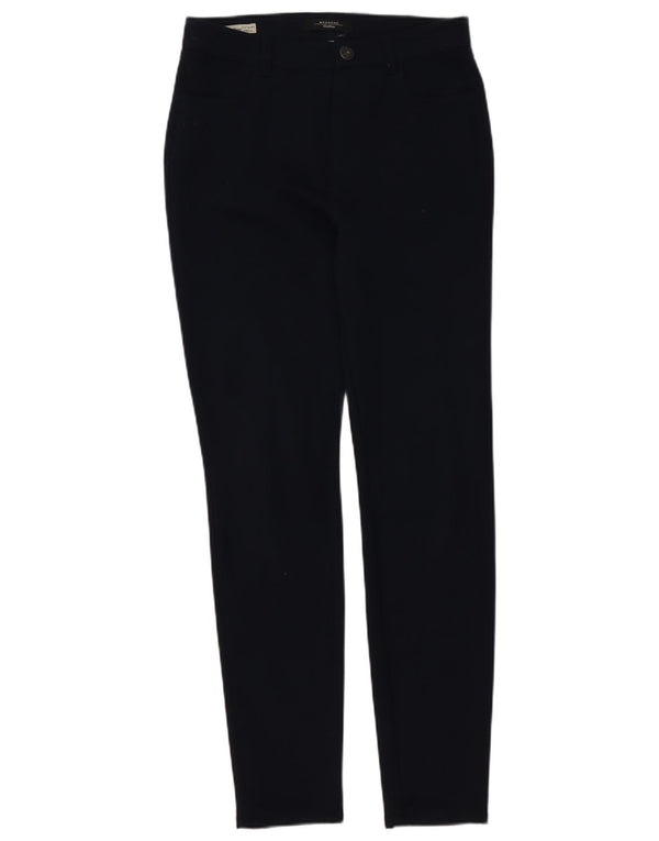 Max Mara Dame Slim Chino Bukser UK 6 XS W26 L30 Marineblå Polyester