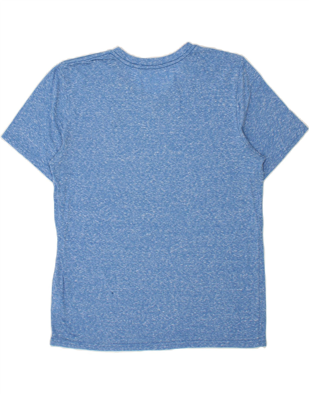 HURLEY Mens T-Shirt Top Large Blue Flecked Polyester Vintage Hurley and Second-Hand Hurley from Messina Hembry 