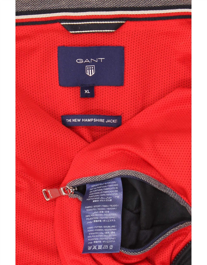 Gant Bomber Jacket UK 42 XL sort polyester