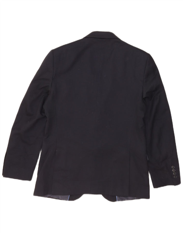 Marks & Spencer Herre 2-knaps blazerjakke UK 38 Medium Navy Blue