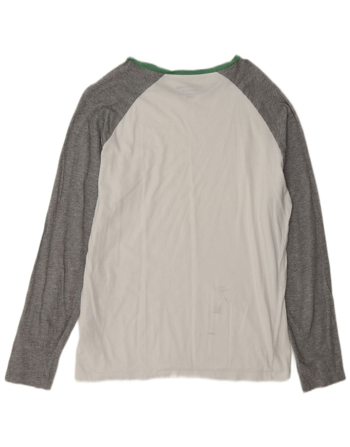 Jack & Jones Herre Regular Fit Top Langærmet Stor hvid Colourblock
