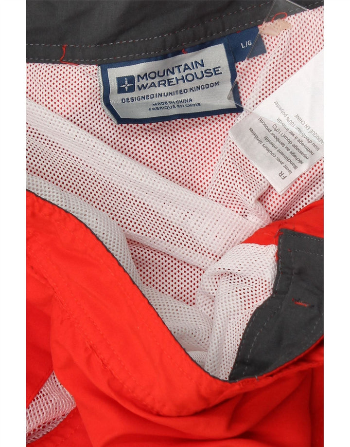 MOUNTAIN WAREHOUSE Mens Swimming Shorts Large  Red Polyester Vintage Mountain Warehouse and Second-Hand Mountain Warehouse from Messina Hembry 