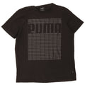Puma Herre Grafisk T-Shirt Top XL Sort Bomuld