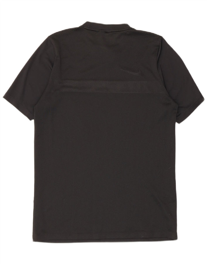 Nike Herre Dri Fit T-shirt Top Medium Sort Colourblock