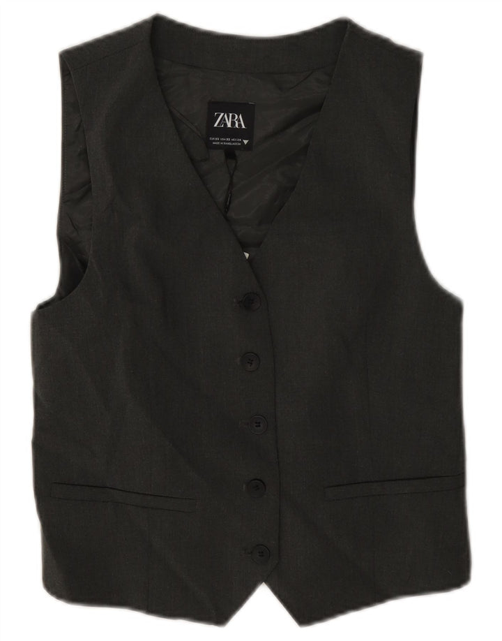 Zara Damevest UK 6 XS Grå Polyester