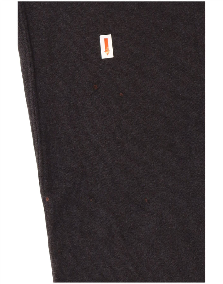 Nike Grafisk træningsdragtbukser til kvinder Joggers UK 6 XS Black Cotton Sports