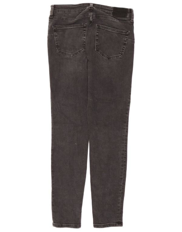 Zara Dame Skinny Jeans EU 38 Small W28 L28 Grå Bomuld