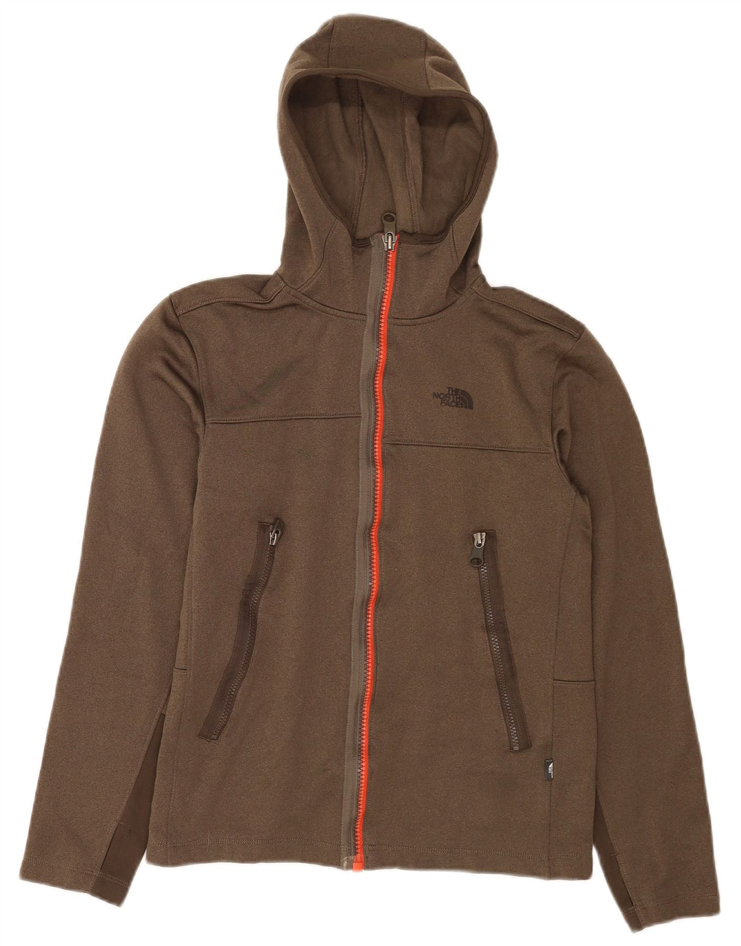 The North Face Dame Hættetrøje Sweater UK 10 Small Khaki Polyester