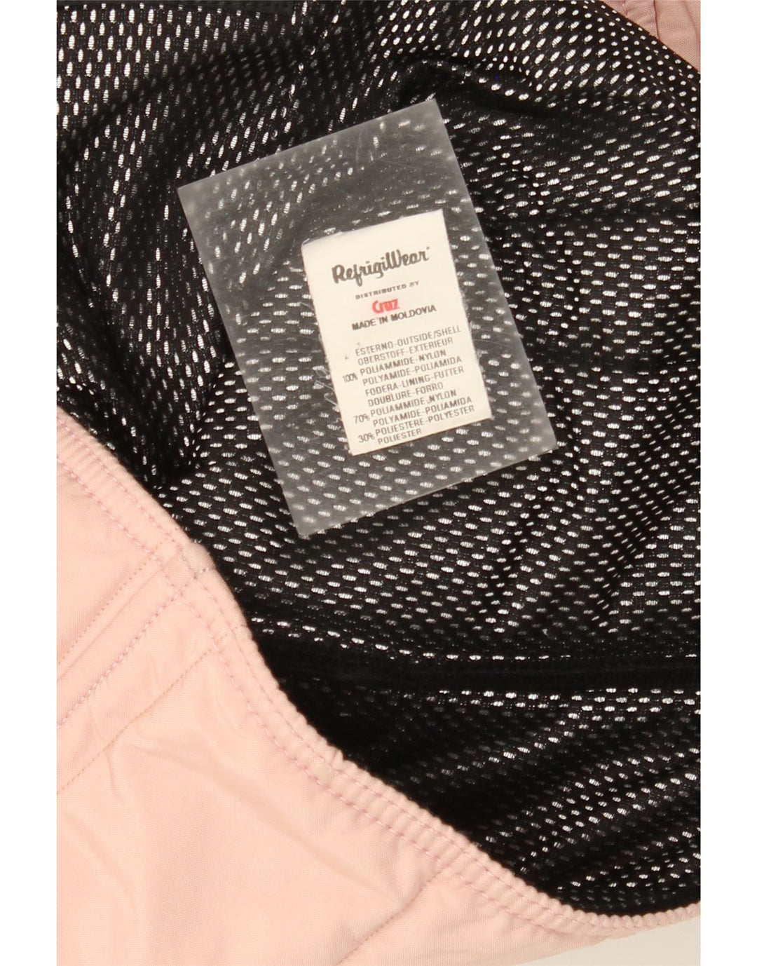 Refrigiwear Dame Polstret Jakke UK 16 Large Pink Nylon