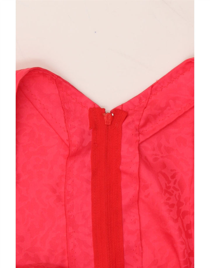 VINTAGE Womens Princess Dress UK 14 Medium Pink Vintage Vintage and Second-Hand Vintage from Messina Hembry 