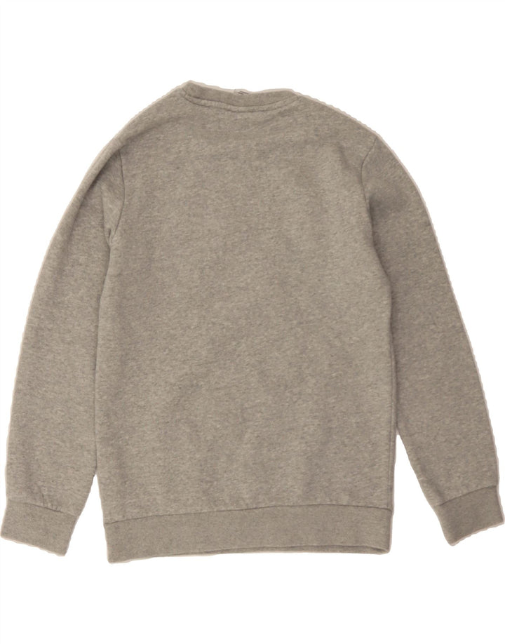 CHAMPION Boys Graphic Sweatshirt Jumper 11-12 Years Large  Grey Cotton Vintage Champion and Second-Hand Champion from Messina Hembry 