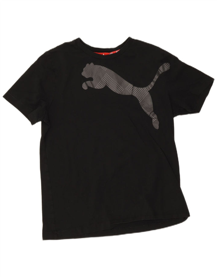 Puma Herre Grafisk T-Shirt Top Stor Sort