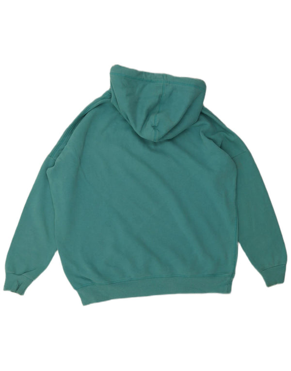 Superdry Graphic Oversized Hoodie Jumper til kvinder UK 10 Small Turkis