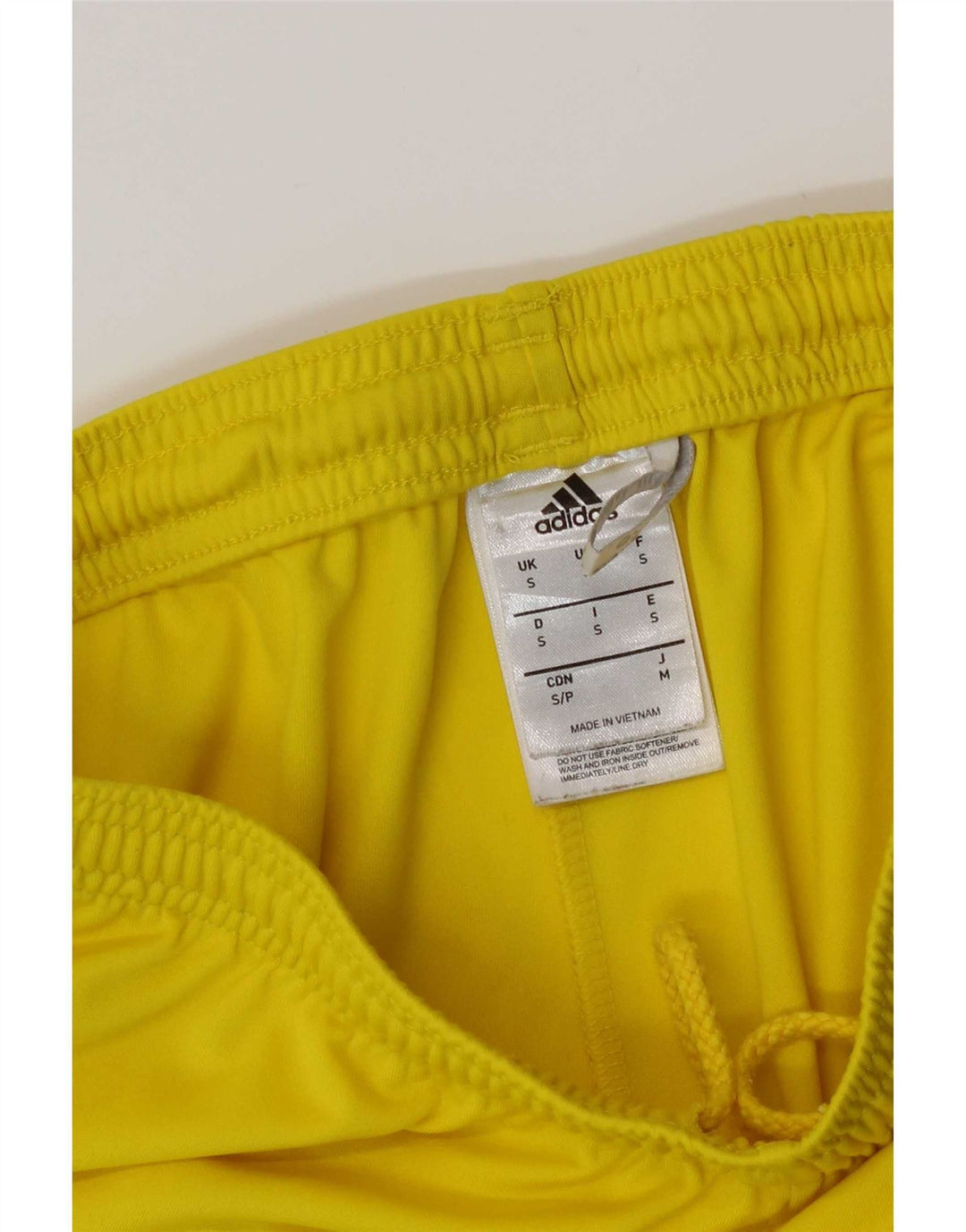 Adidas Herre Climalite Sport Shorts Små Gul Polyester
