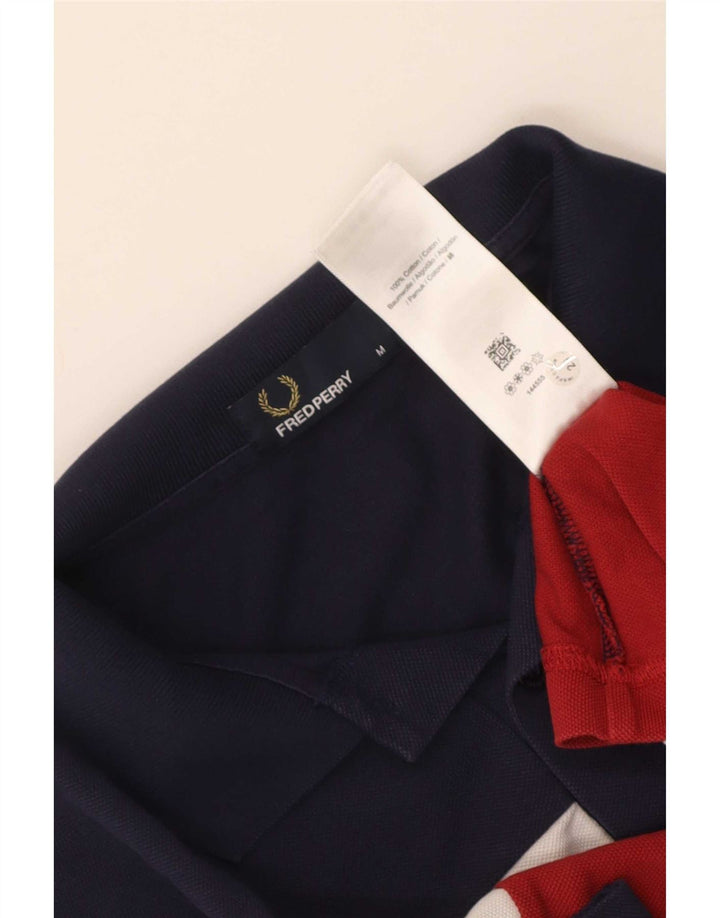 Fred Perry Herre poloshirt Medium Flerfarvet Colourblock Bomuld