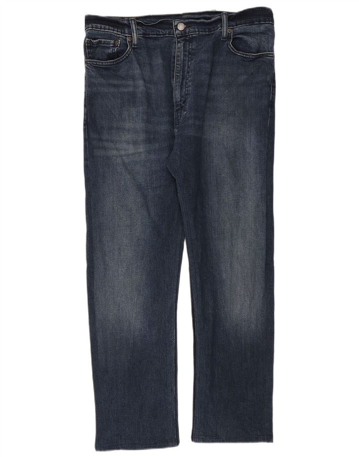 Levi's Herre 513 Slim Straight Jeans W40 L28 Blå Bomuld