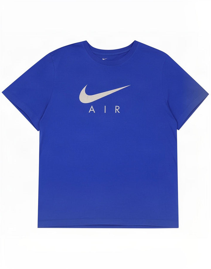 Nike grafisk T-shirt top til mænd XL Blå