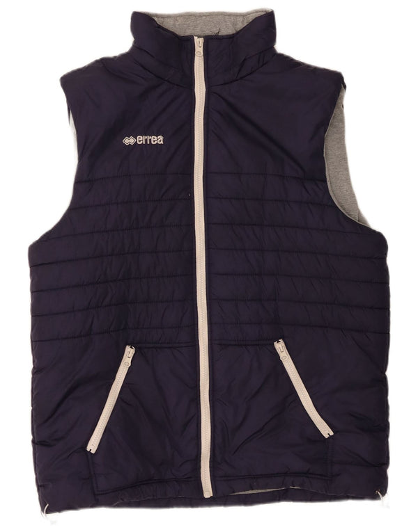 Errea Herre Polstret Gilet UK 40 Large Navy Blue Nylon