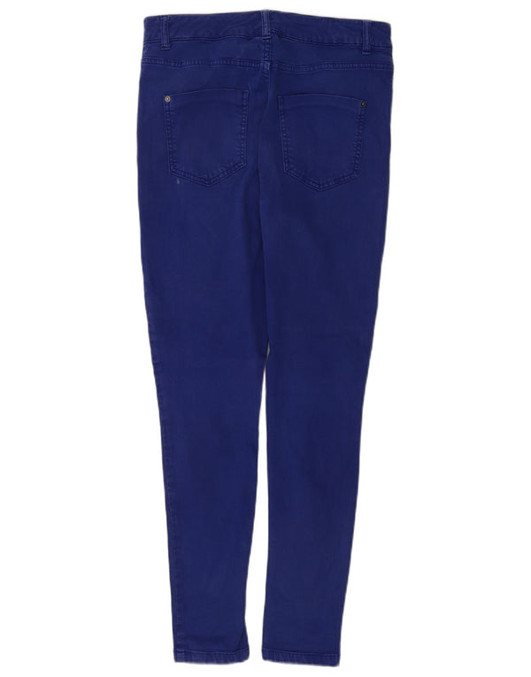 Marks & Spencer Dame Super Skinny Jeans UK 12 Medium W30 L28 Blå Bomuld