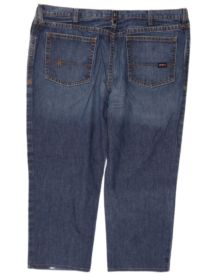 ARIAT Herre M3 Løse jeans W48 L30 Blå Bomuld