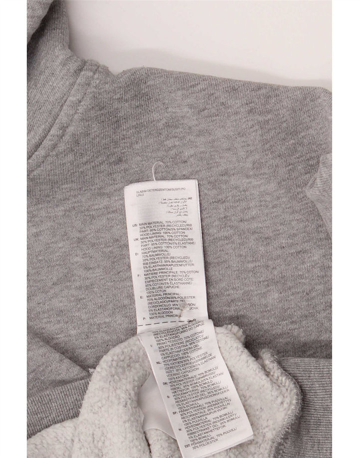 Adidas Herre hættetrøje Jumper Medium Grey Flecked Bomuld