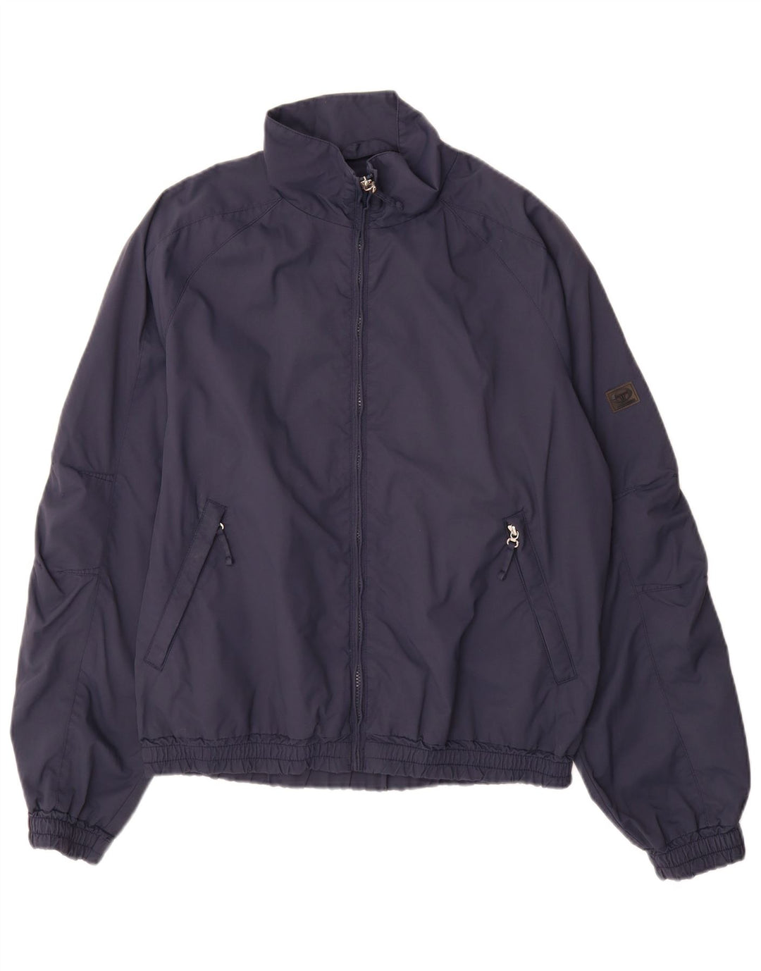 SERGIO TACCHINI Herre Milano Bomber Jacket UK 38 Medium Navy Blue