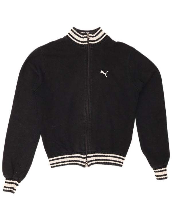 PUMA træningsdragt topjakke til kvinder UK 18 XL sort bomuld