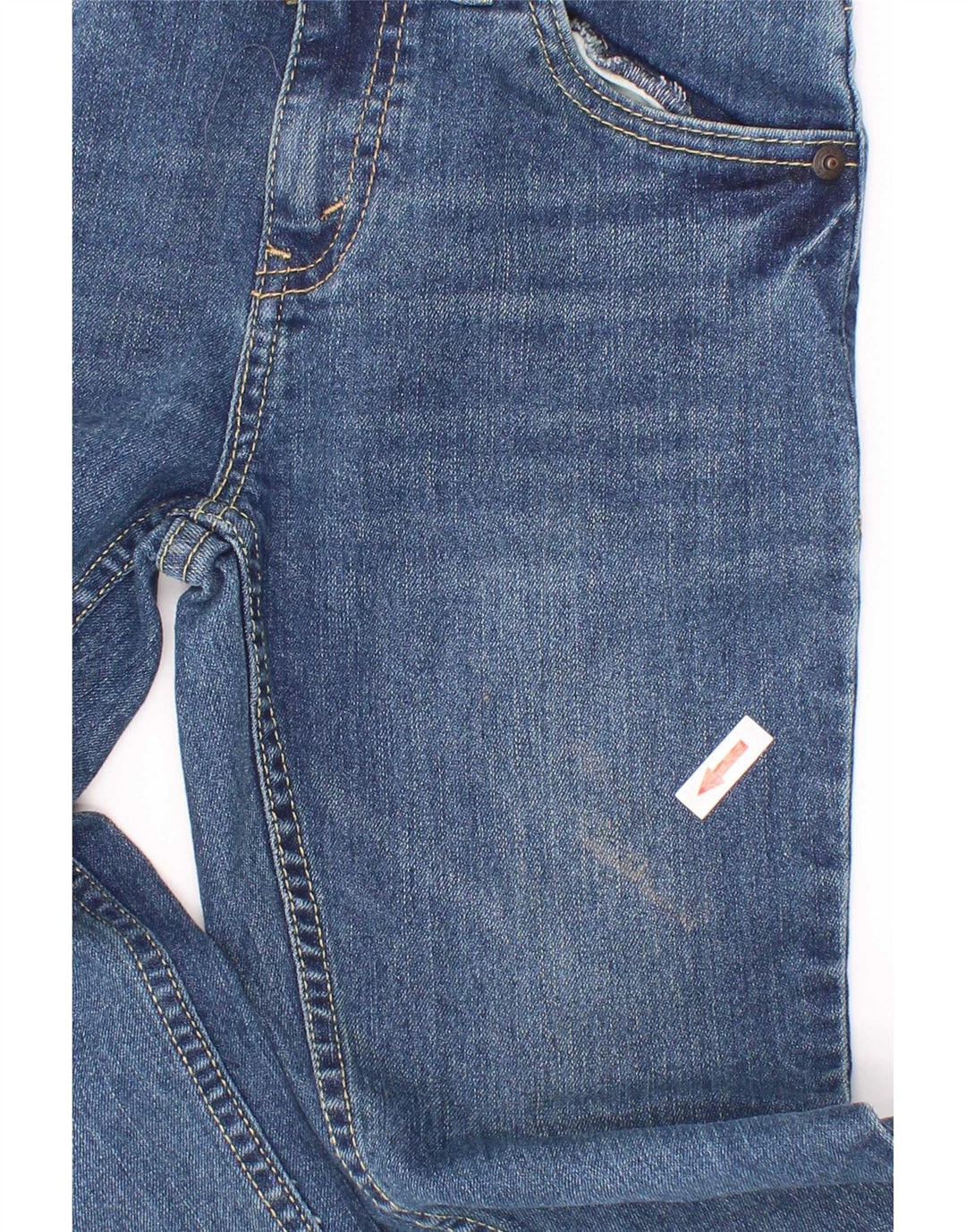Levi's Boys 511 Slim Jeans 7-8 år W22 L23 Blå Bomuld