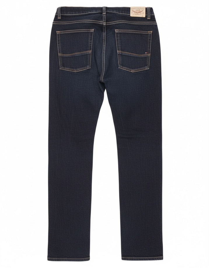 Tommy Hilfiger Slim Jeans til drenge 15-16 år W28 L32 Marineblå bomuld