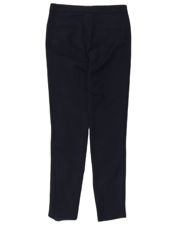 Zara skinny bukser til kvinder XS marineblå bomuld