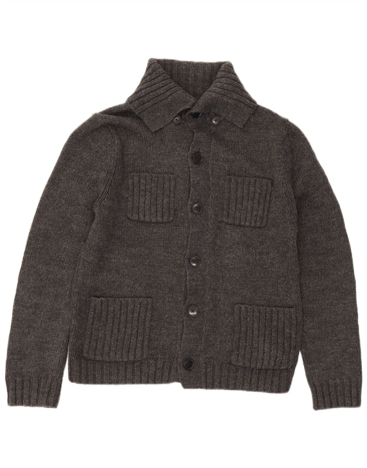 Gap Herre Cardigan Sweater Medium Grå Akryl